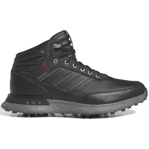 Unleash Your Power Unapologetically You Adidas S2G Rain.Rdy Spiked Waterproof Shoes - Core Black/Iron Met/Better Scarlet