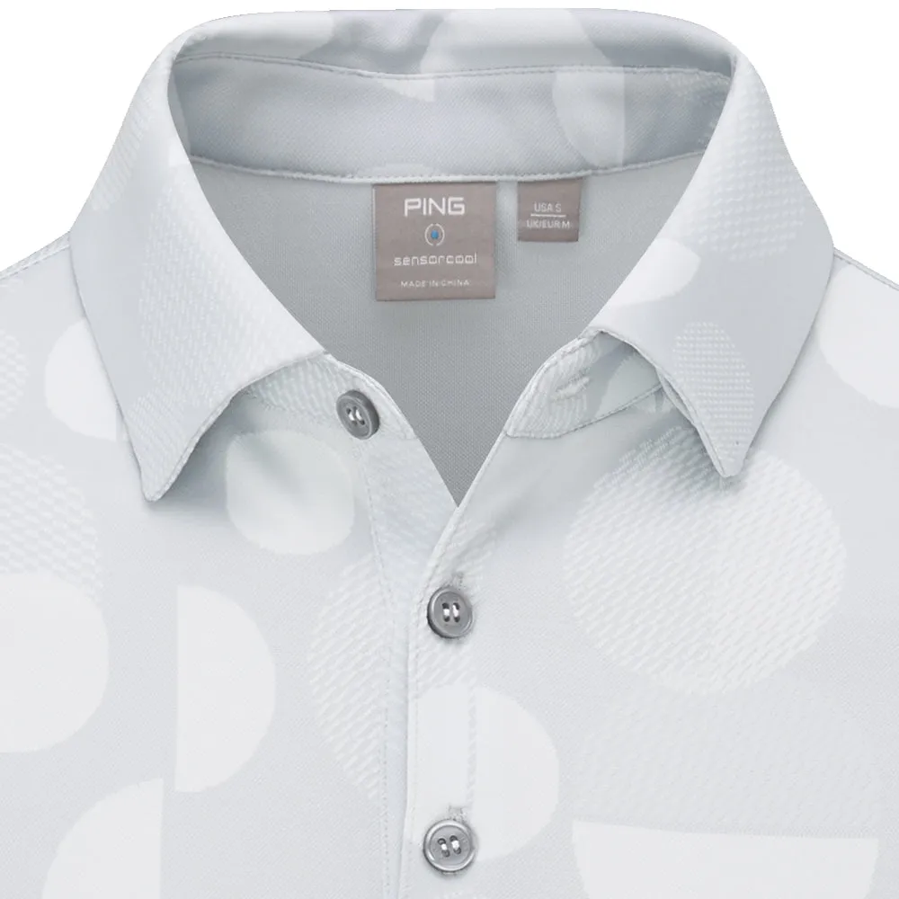 Ping Jay Sensorcool Polo Shirt - Pearl Grey Power Every Step Performance Unleashed