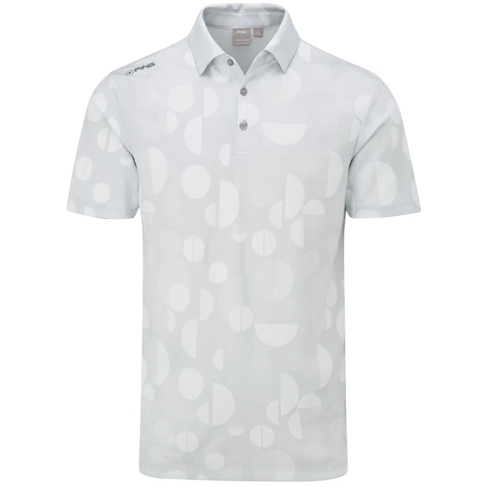 Ping Jay Sensorcool Polo Shirt - Pearl Grey Break Boundaries