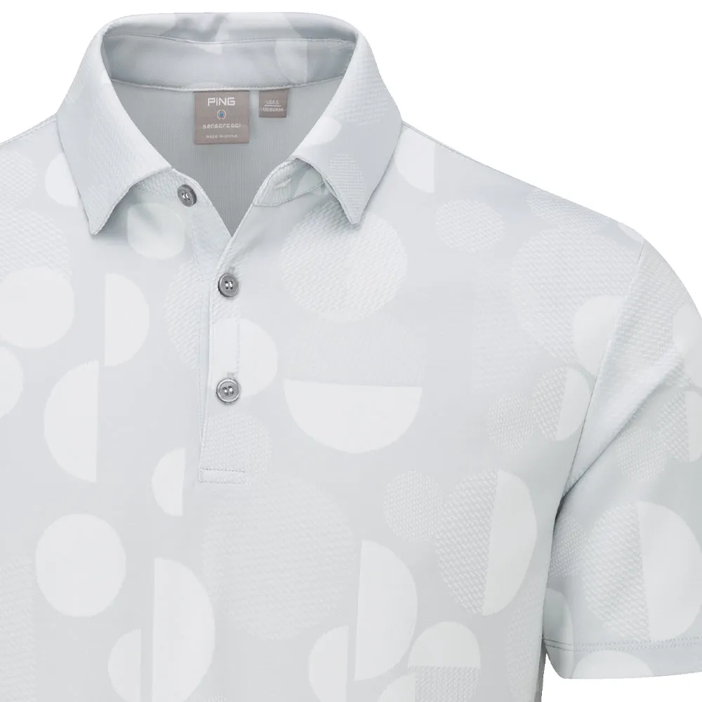 Dare to Lead Built to Perform Ping Jay Sensorcool Polo Shirt - Pearl Grey