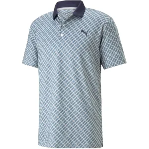 Chase What Moves You Walk Loud Puma Mattr Pineapple Polo Shirt - Navy/Black