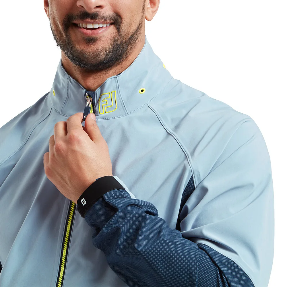 Dare to Lead Footjoy Hydrotour Waterproof Jacket - Slate/Navy/Primrose