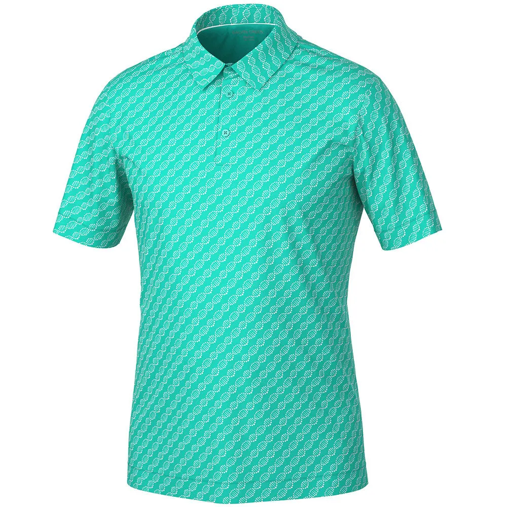 Galvin Green Marcus Polo Shirt - Atlantis Green Never Just Walk The Fast Lane Choice