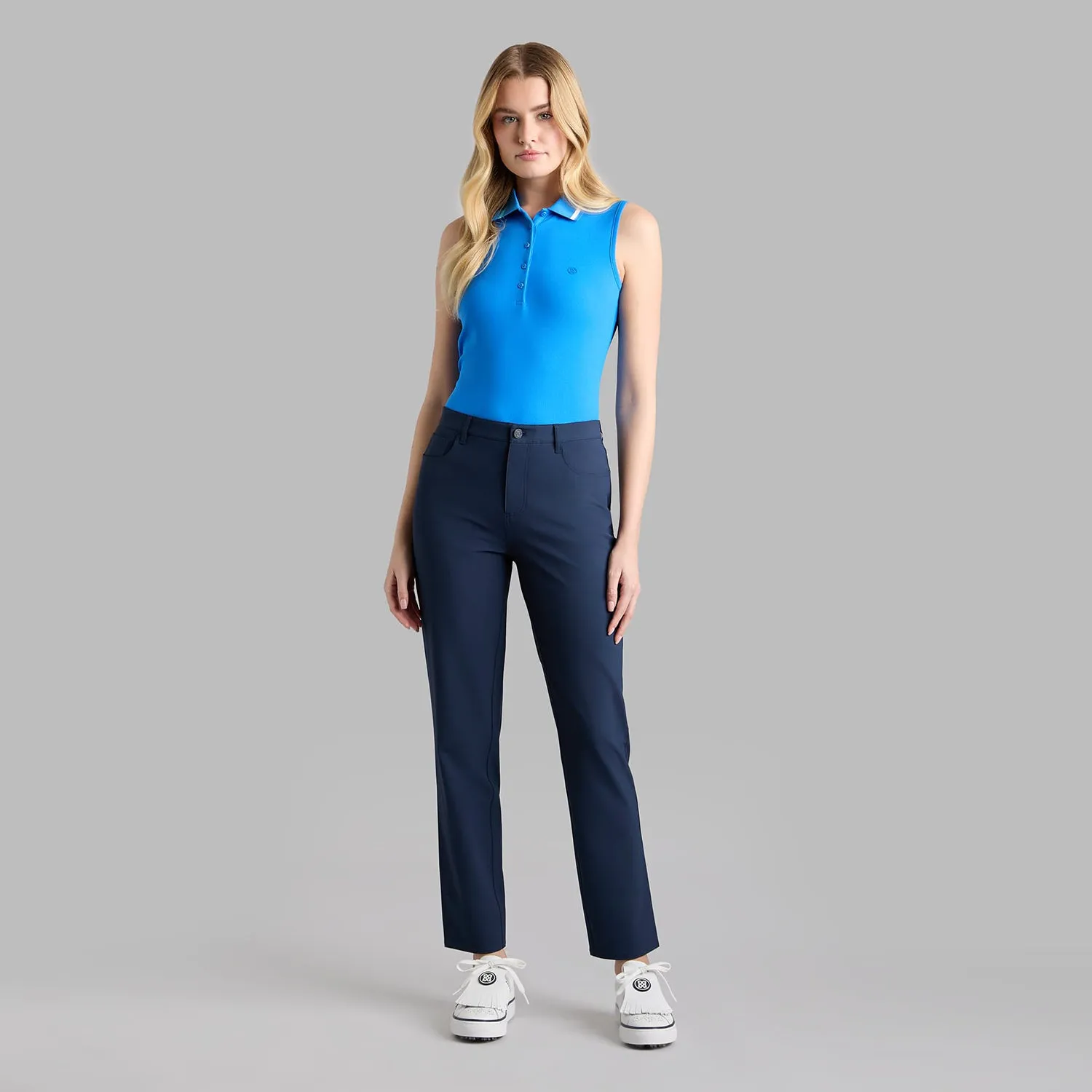 G/Fore Women'S Shadow Stretch 5 Pocket Golf Pant - Twilight Steal