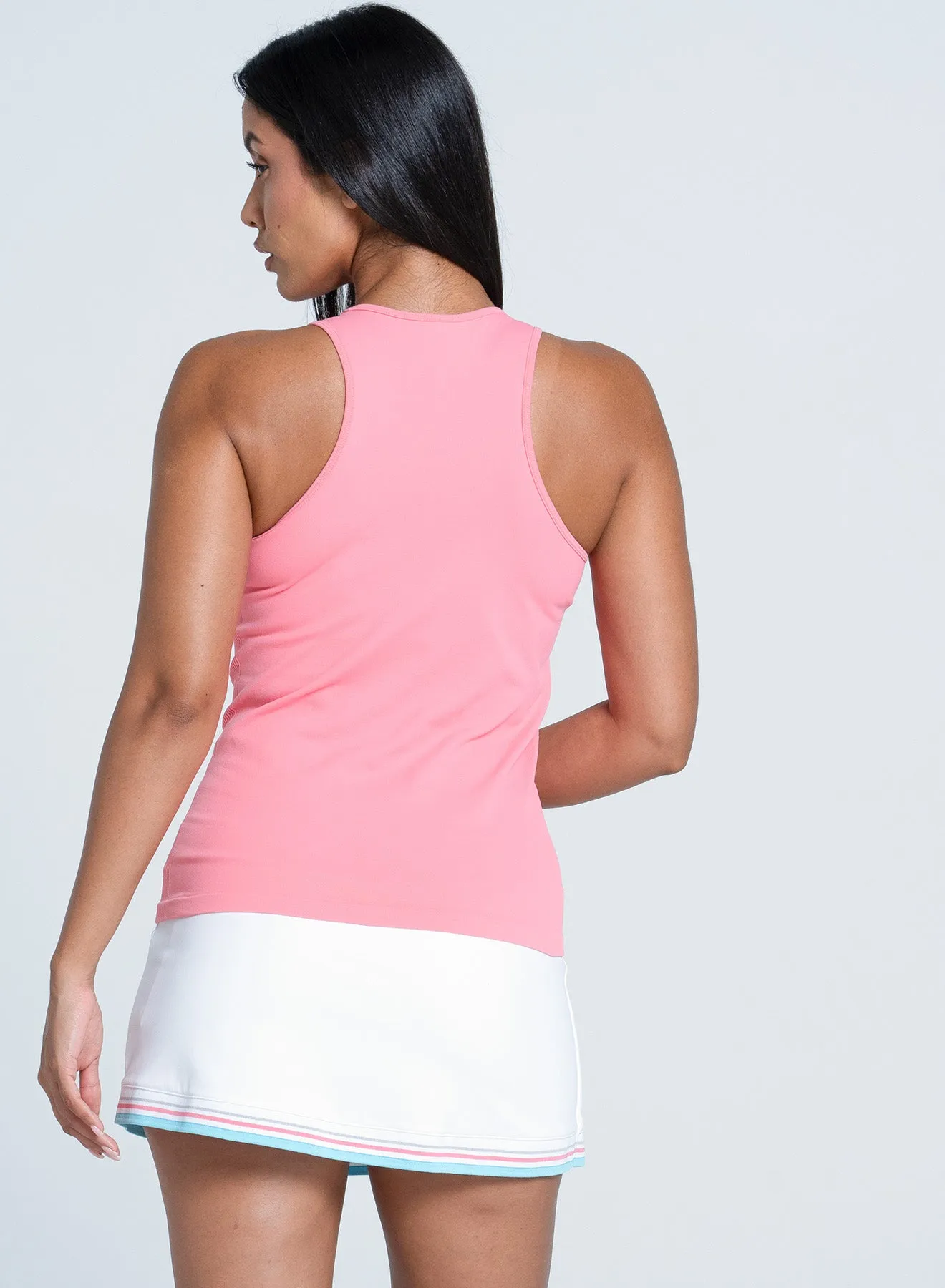 Seamless High Neck Tank Step Into Strength