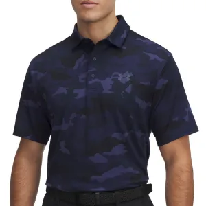 Under Armour Playoff 3.0 Printed Polo Shirt - Midnight Navy/Downpour Grey Own the Streets Step into the Beat