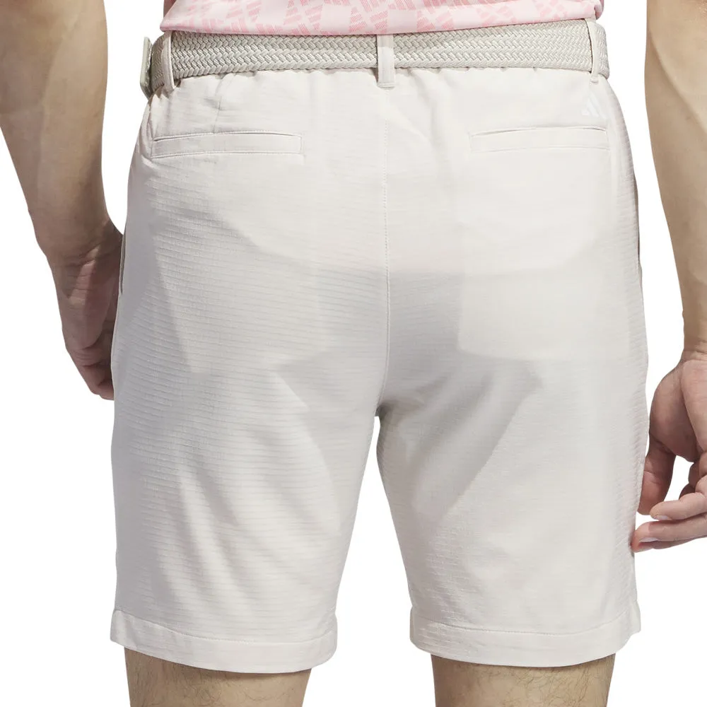 Adidas Ultimate365 Pleated Golf Shorts - Alumina Steal Walk Tall
