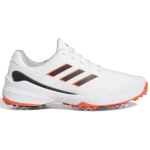 Break Boundaries Command Attention Adidas Zg23 Spiked Waterproof Shoes - Ftwr White/Silver Metallic/Semi Solar Red