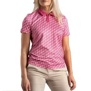 Power Every Step Cross Women'S Aditi Polo Golf Shirt - Lilac Sachet