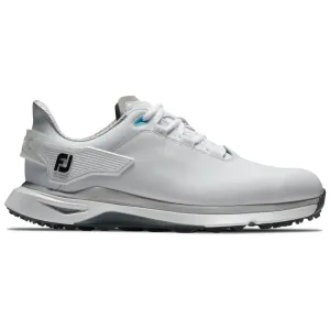 Footjoy Pro Slx Spikeless Waterproof Shoes - White/White/Grey Empower Your Journey