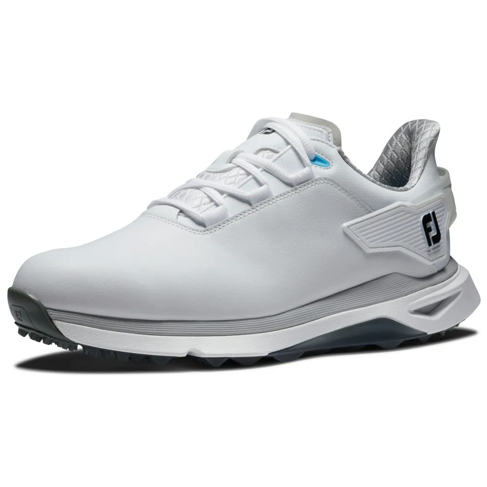 Performance Unleashed Power Every Step Footjoy Pro Slx Spikeless Waterproof Shoes - White/White/Grey