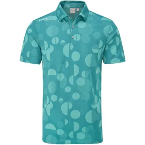 Ping Jay Sensorcool Polo Shirt - Everglade Push Beyond Limits Power Every Step