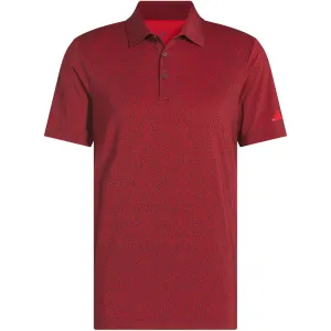 Adidas Ultimate365 Mini Bunker Polo Shirt - Aurora Ruby Chase What Moves You
