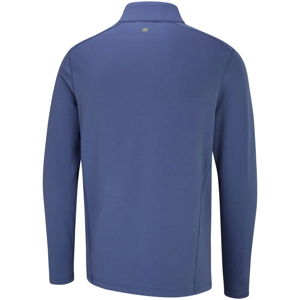 Hit Your Next Level Valentine's Day Sale Ping Edwin 1/2 Zip Pullover - Blue Indigo