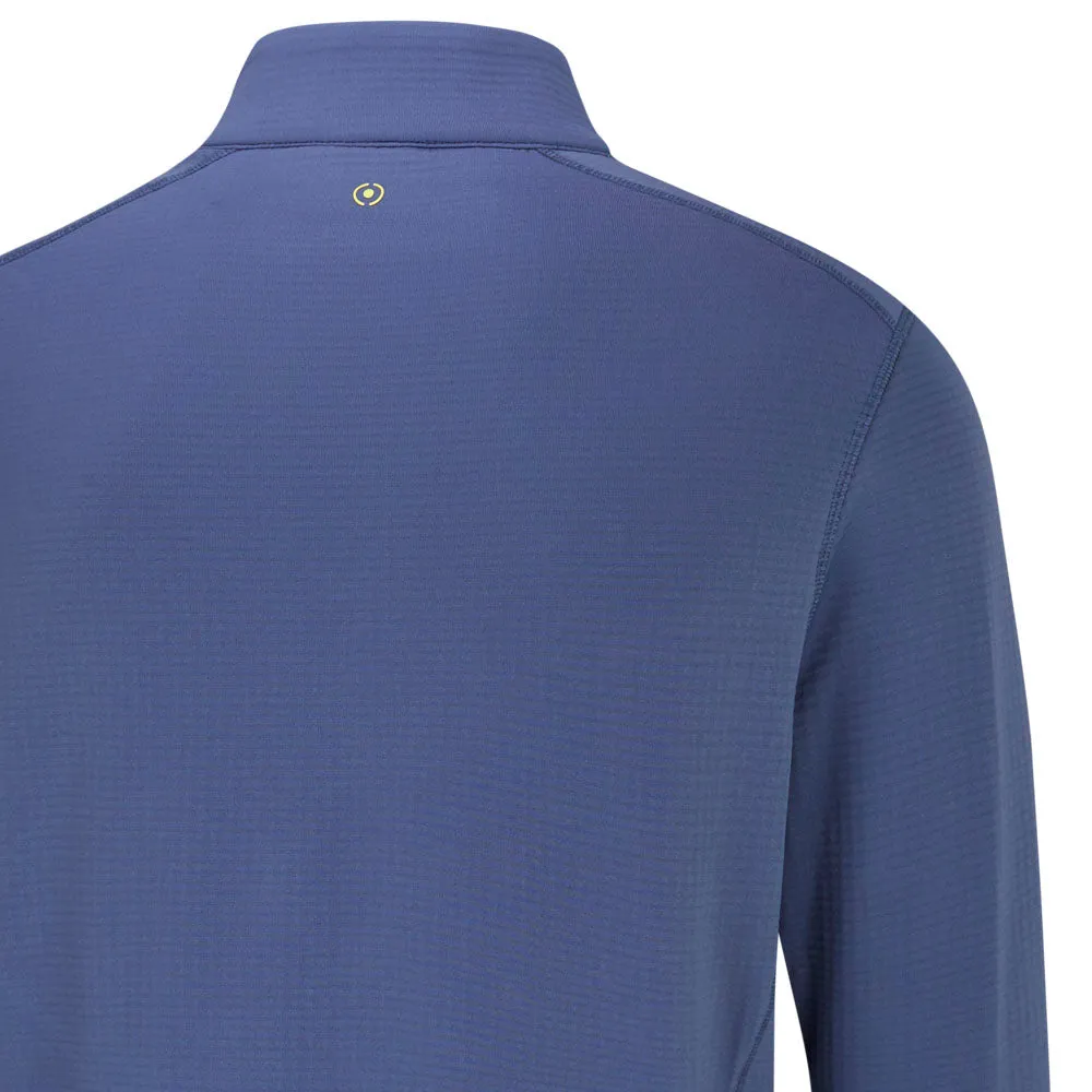 No Limits, Just Style Holiday Sale Ping Edwin 1/2 Zip Pullover - Blue Indigo