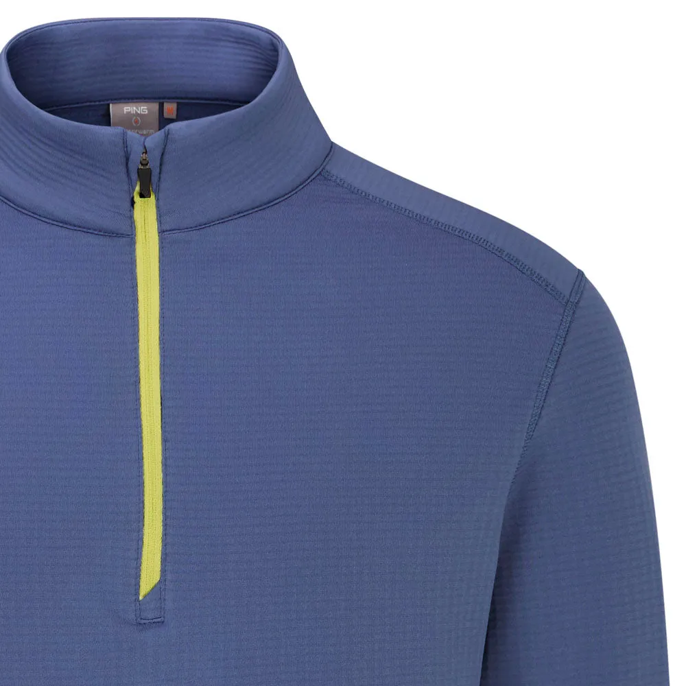 Ping Edwin 1/2 Zip Pullover - Blue Indigo Bring the Heat