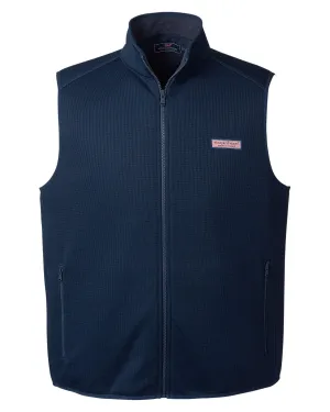 Vineyard Vines - Men'S Mountain Sweater Fleece Vest Unapologetically You Back To School Sale
