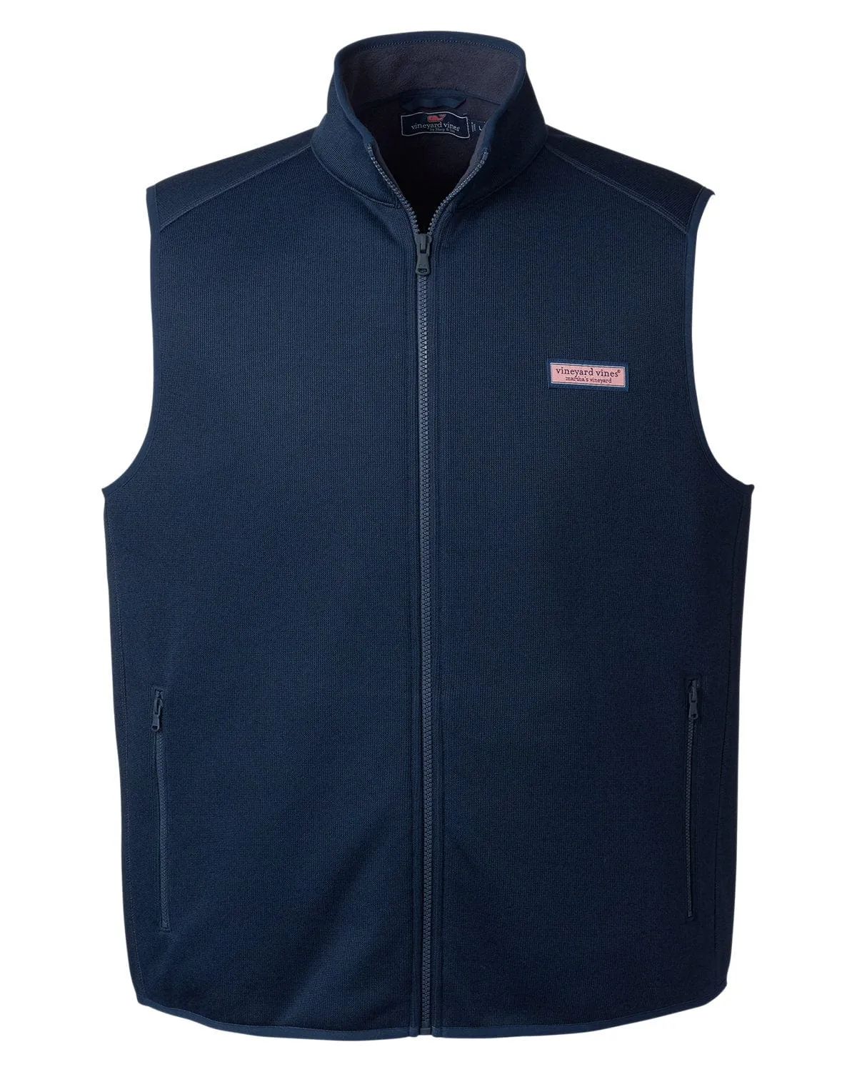Vineyard Vines - Men'S Mountain Sweater Fleece Vest Unapologetically You Back To School Sale