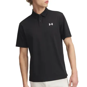 Under Armour T2G Pique Polo Shirt - Black/White Big Savings Command Attention