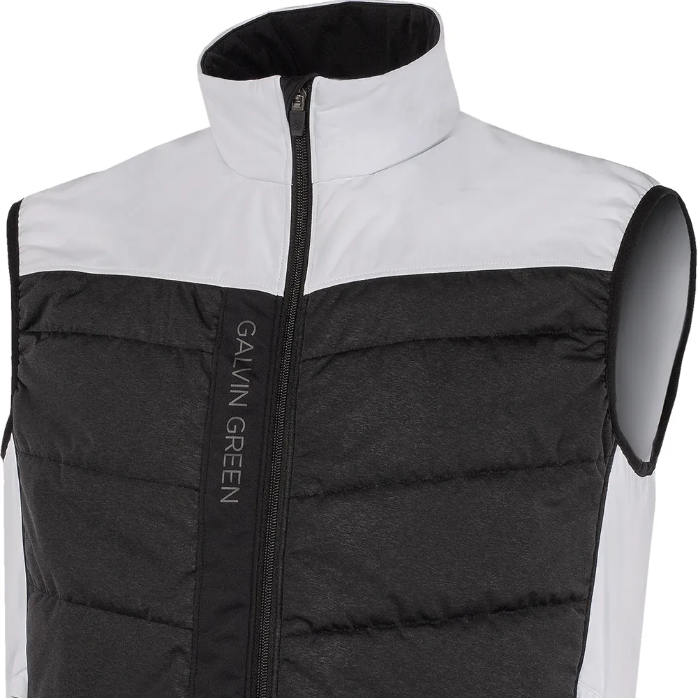 Clearance Sale Bring the Heat Galvin Green Lauro Windstopper Gilet - White/Black