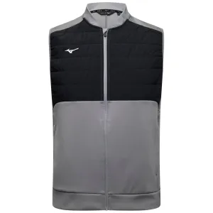 Mizuno Hybrid Bomber Gilet - Charcoal Redefine Classic Performance Unleashed