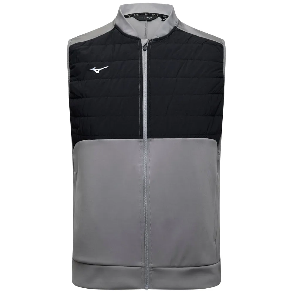 Mizuno Hybrid Bomber Gilet - Charcoal Redefine Classic Performance Unleashed