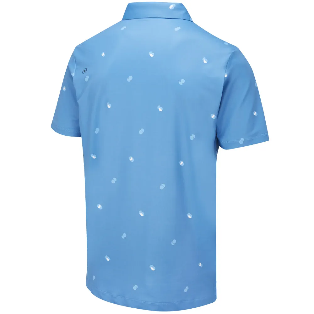 Walk with Purpose Move Beyond Ordinary Ping Two Tone Sensorcool Polo Shirt - Danube/Infinity Blue