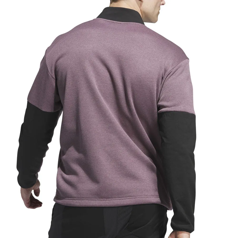 Adidas Go-To Dwr Hybrid 1/2 Zip Pullover - Shadow Fig/Black Walk Loud Cyber Monday Sale