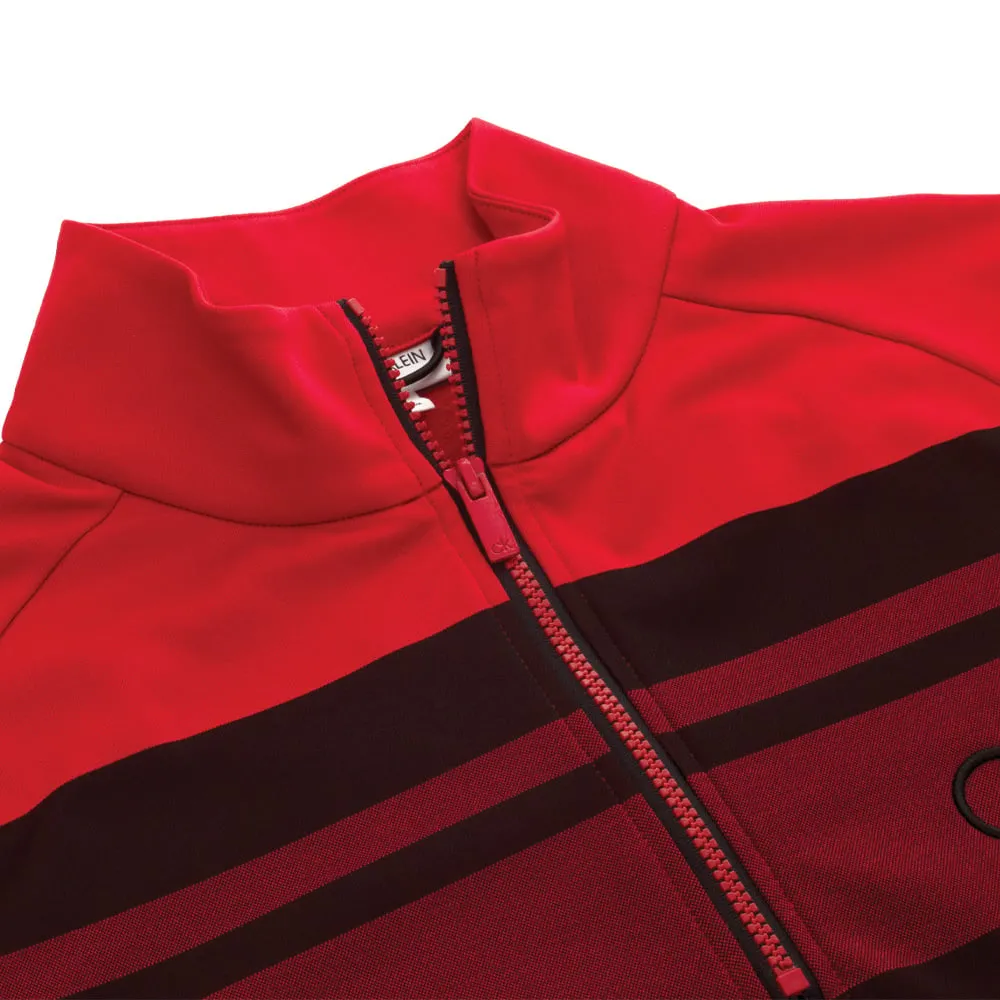 Engineered for Speed Calvin Klein Taylor Half Zip Sweater - Power Red
