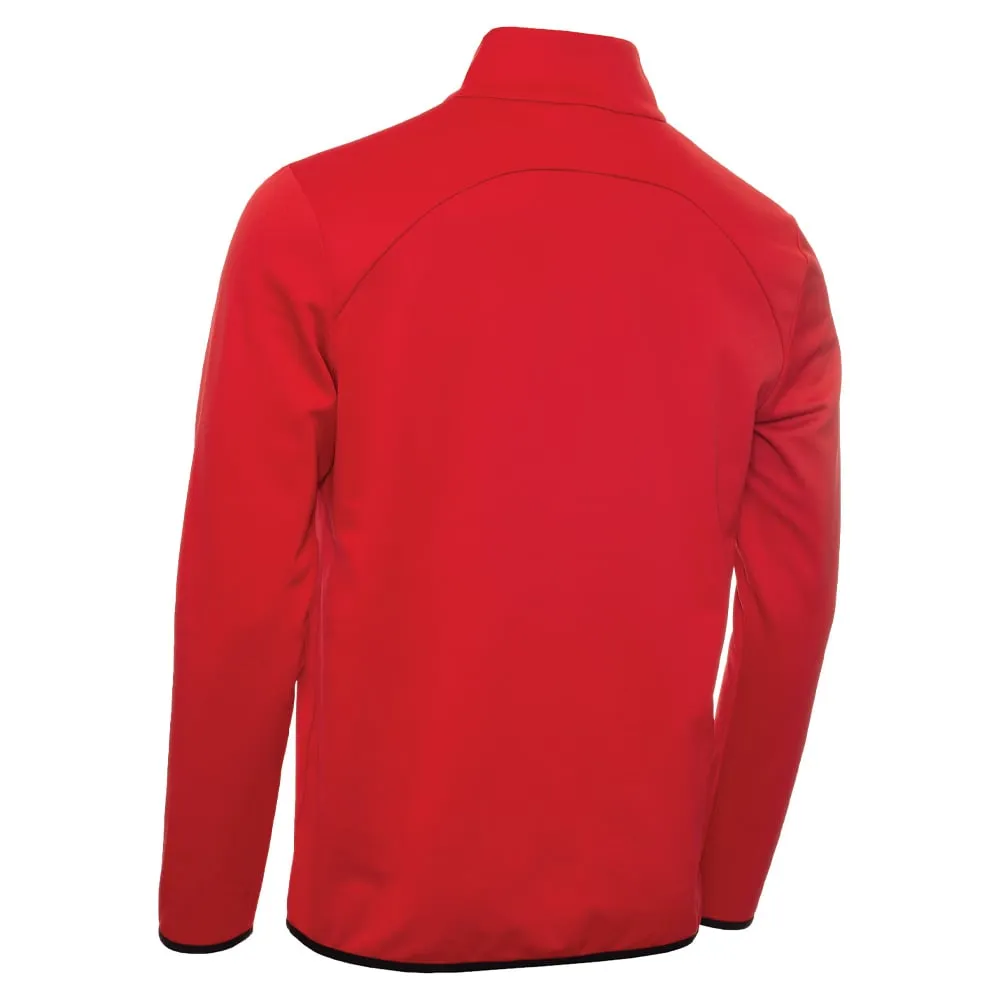 Move Like You Mean It Calvin Klein Taylor Half Zip Sweater - Power Red