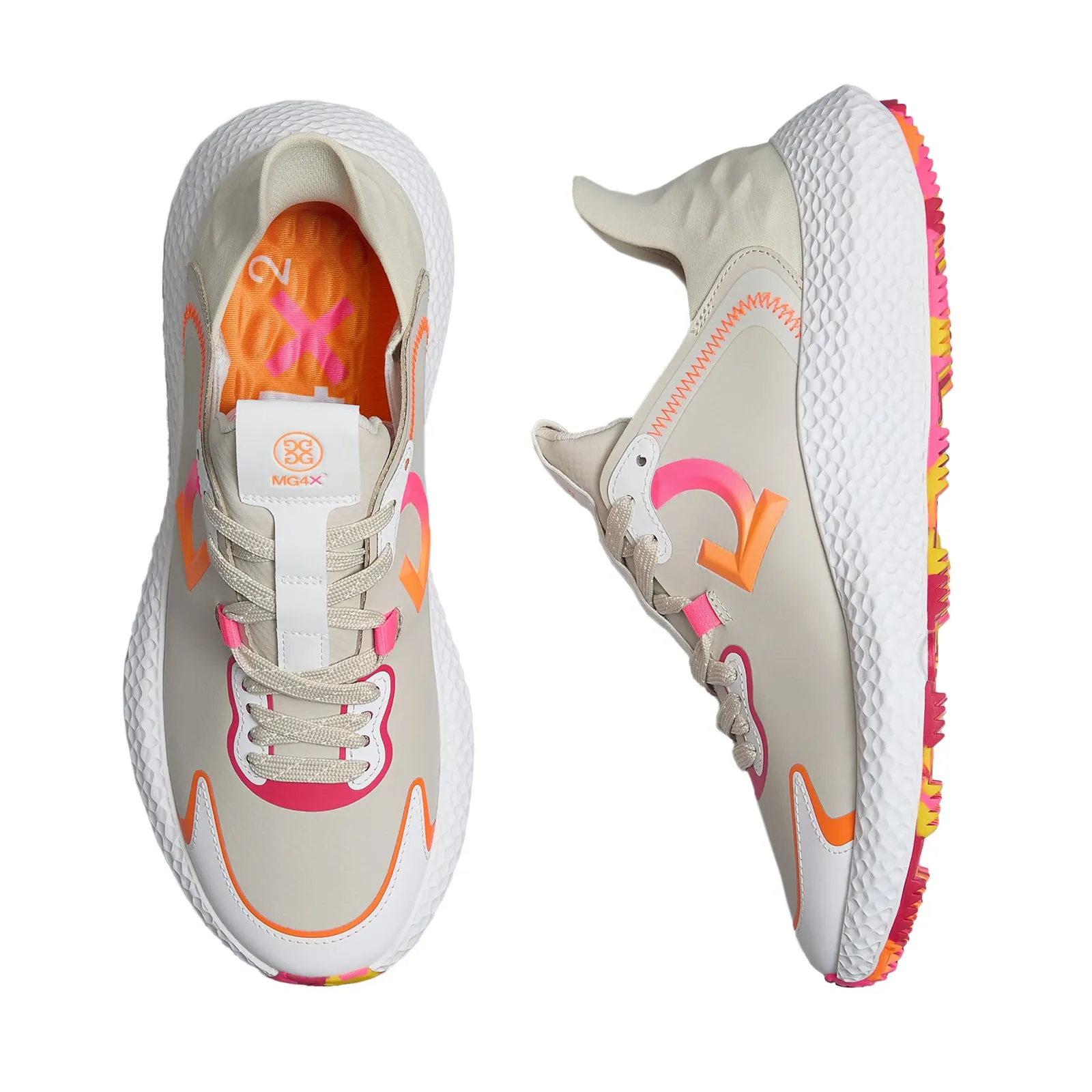 Independence Day Sale G/Fore Women'S Mg4X2 Hybrid Cross Trainer Golf Shoes - Stone/Multi