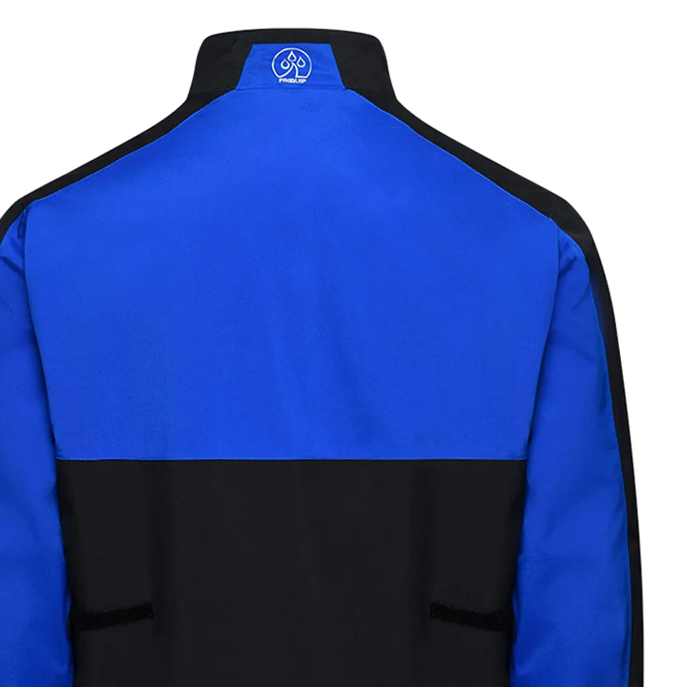 Proquip Windermere Waterproof Jacket - Magnetic Blue/Black Lead with Style Stride with Confidence