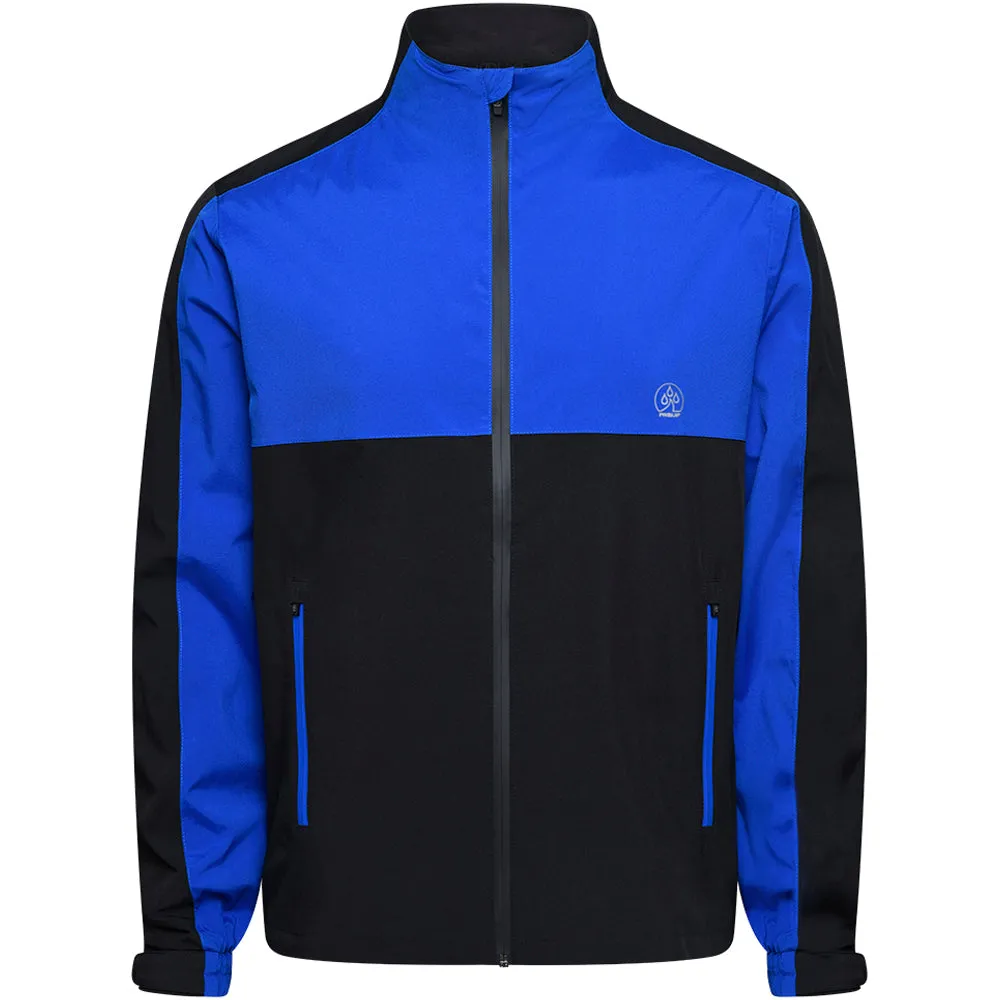 Proquip Windermere Waterproof Jacket - Magnetic Blue/Black Born to Stand Out