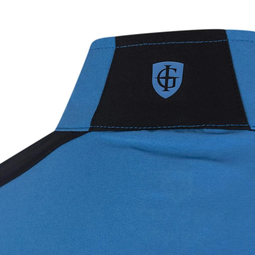 Island Green Short Sleeve Ultra-Lite Windstopper Pullover - Mid-Blue Black Friday Offer
