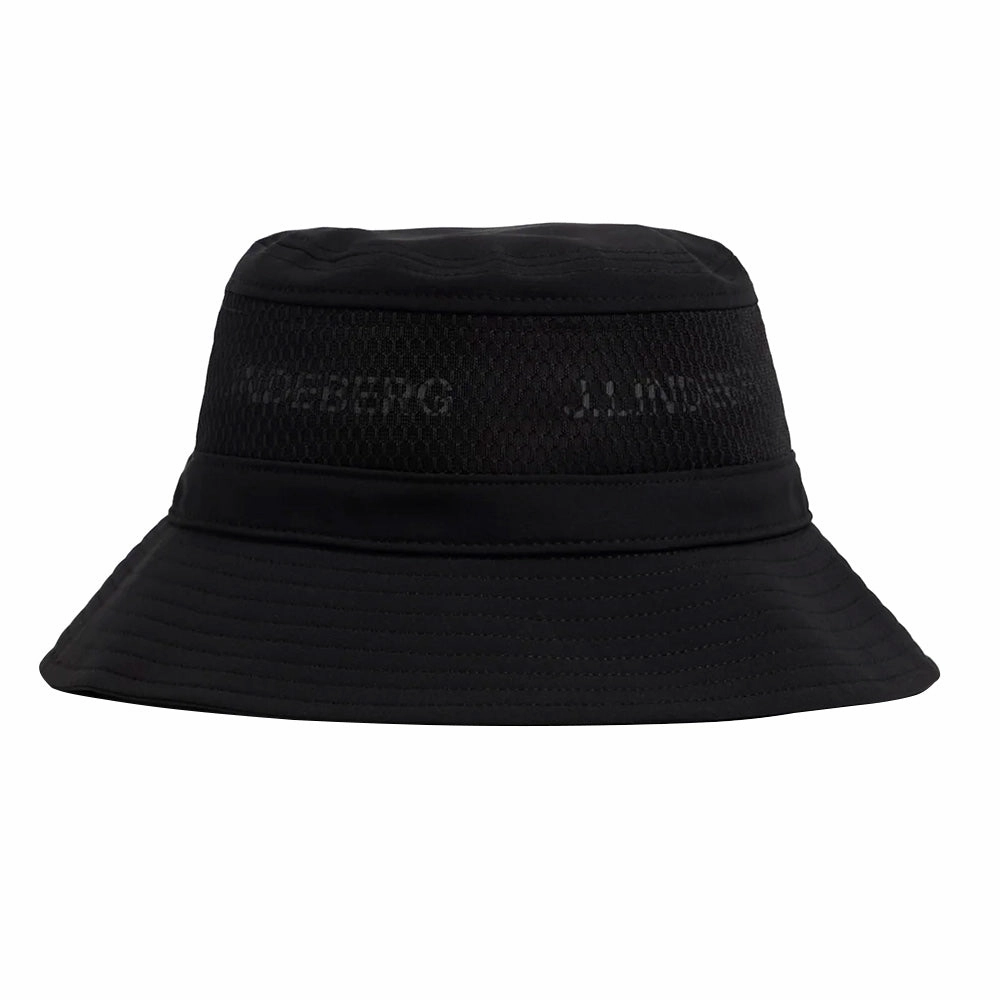 J.Lindeberg Denver Golf Bucket Hat Black - SS23