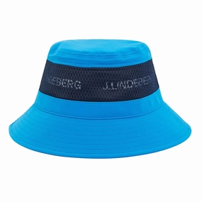 J.Lindeberg Denver Golf Bucket Hat Brilliant Blue - SS23