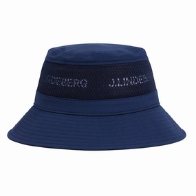 J.Lindeberg Denver Golf Bucket Hat JL Navy - SS23