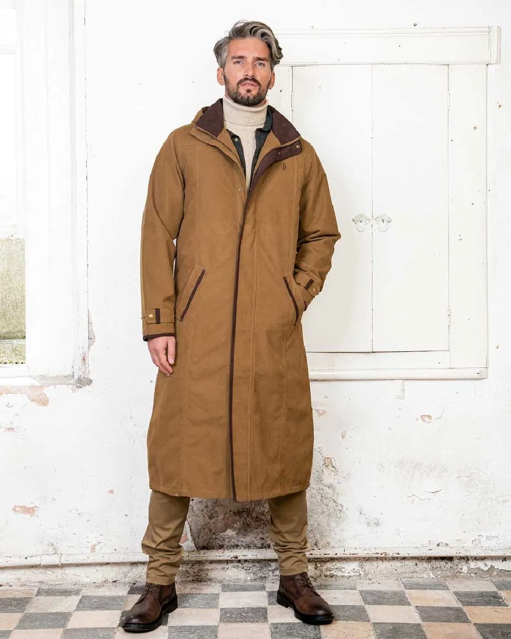 Jack Murphy Emmet Waterproof Long Coat Full-Length Rain Coats