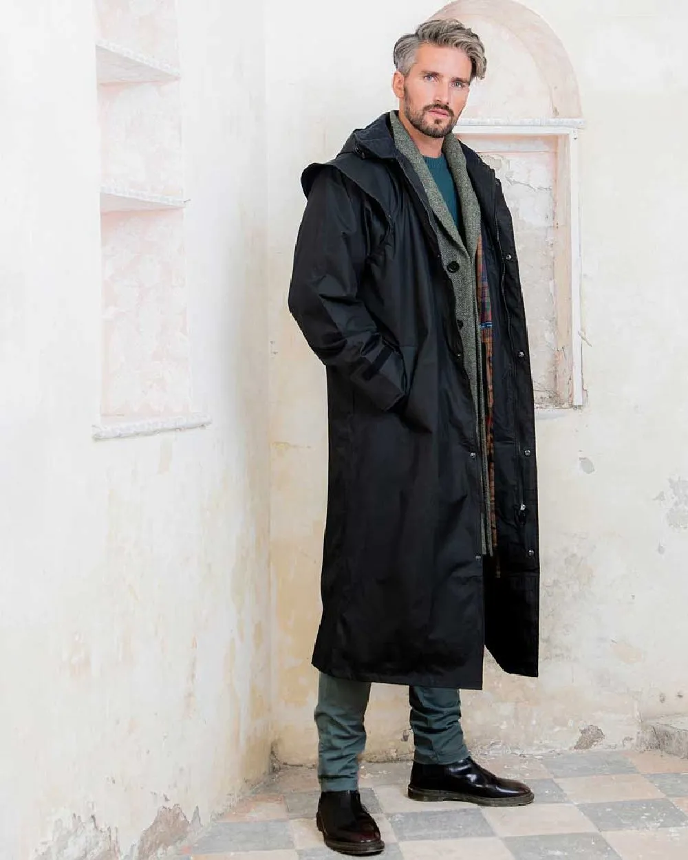 Jack Murphy Lambourne Mens Long Bush Coat Men's Farming Jackets