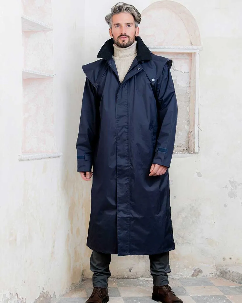 Jack Murphy Lambourne Mens Long Bush Coat Insulated Farming Coats