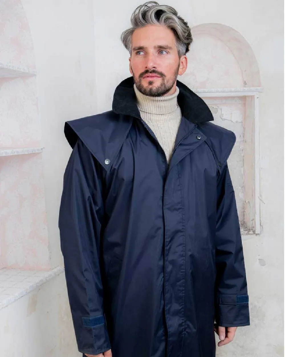 Jack Murphy Lambourne Mens Long Bush Coat Men's Jackets and Coats