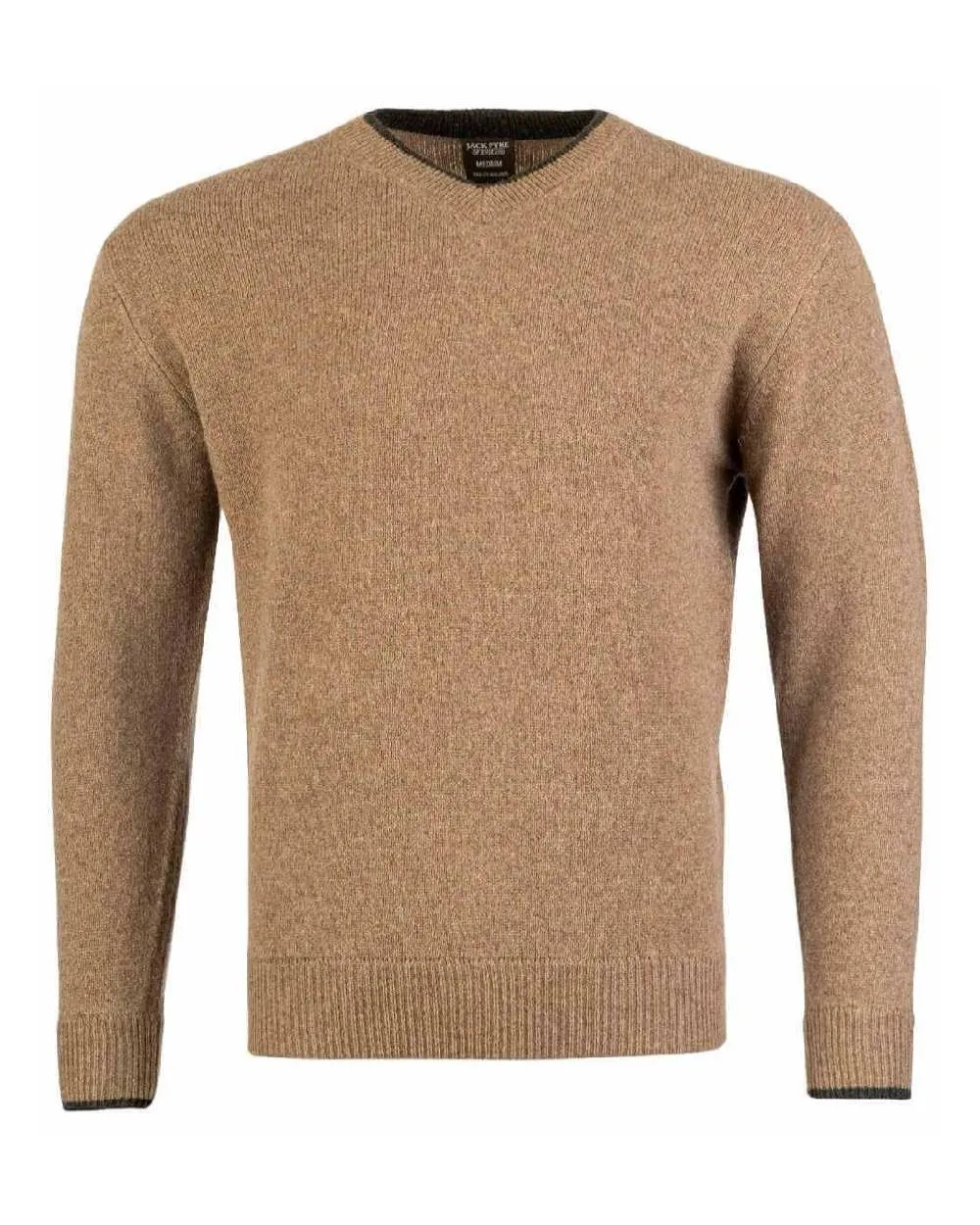 Jack Pyke Ashcombe 100% Lambswool V-Neck Wool V-Neck Pullovers