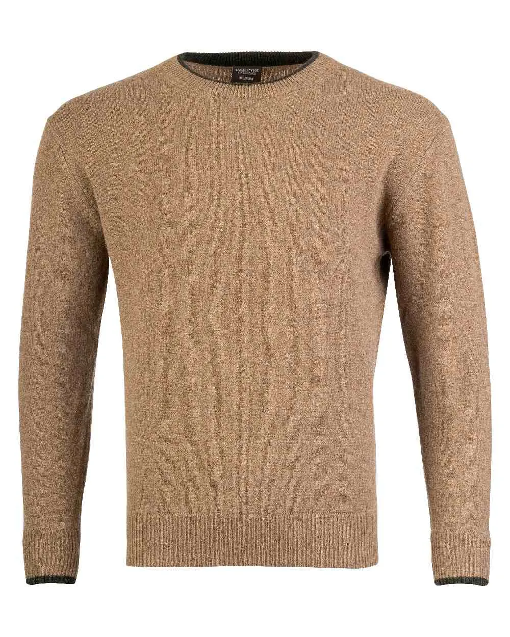 Jack Pyke Ashcombe Lambswool Crewknit Pullover Lambswool Crew Sweaters
