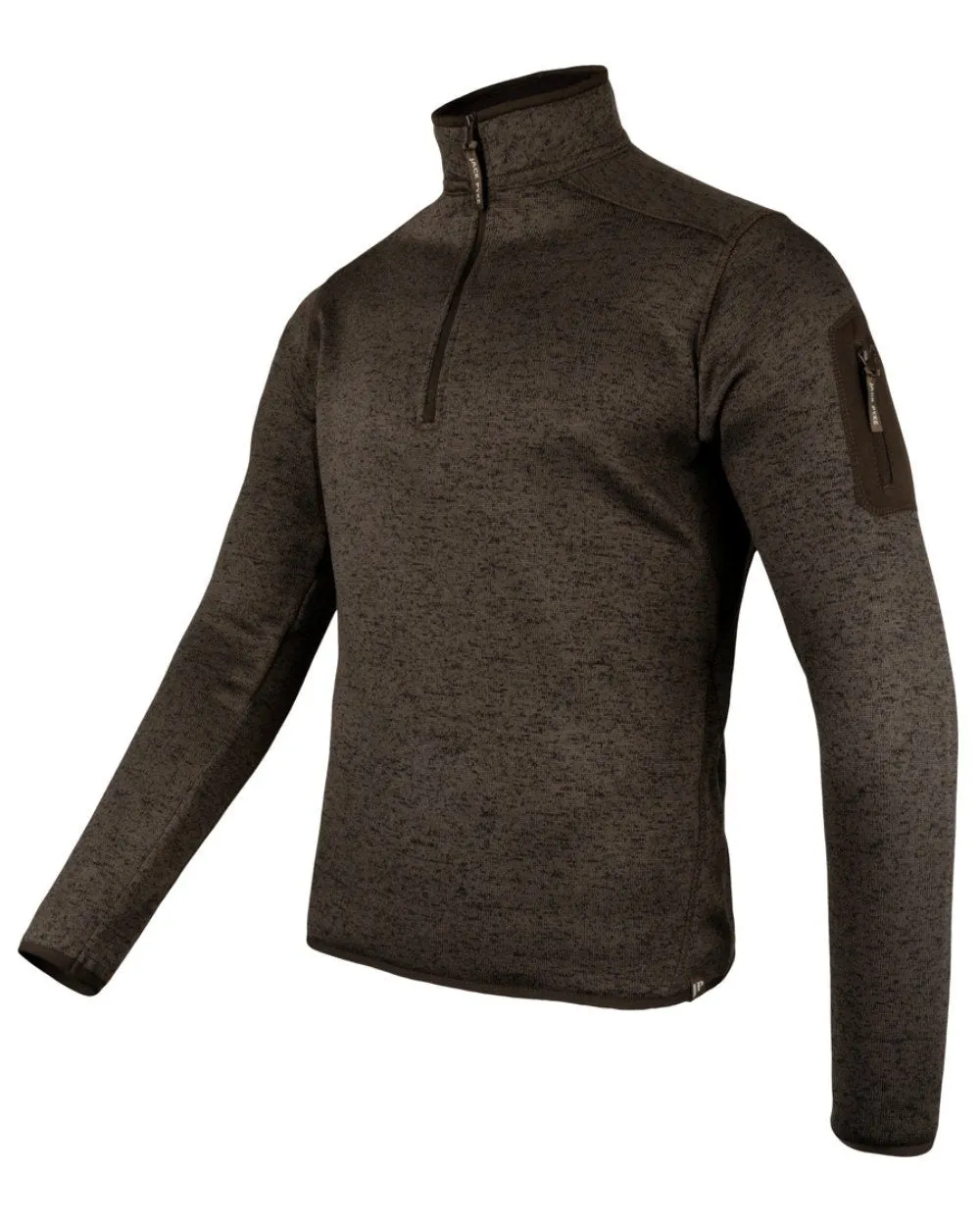 Jack Pyke Melange Quarter Zip Fleece Hunting Fleece Jackets
