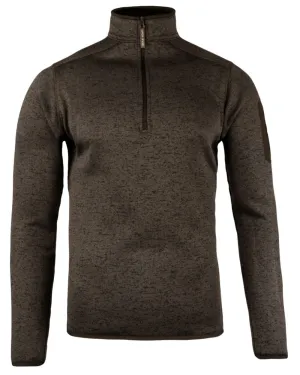 Jack Pyke Melange Quarter Zip Fleece Heavyweight Winter Shirts
