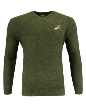 Jack Pyke Shooters Pullover Wool V-Neck Pullovers