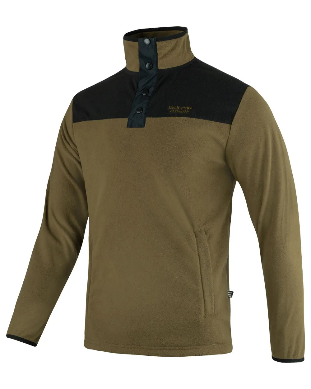 Jack Pyke Snap Neck Fleece Top Winter Flannel Shirts