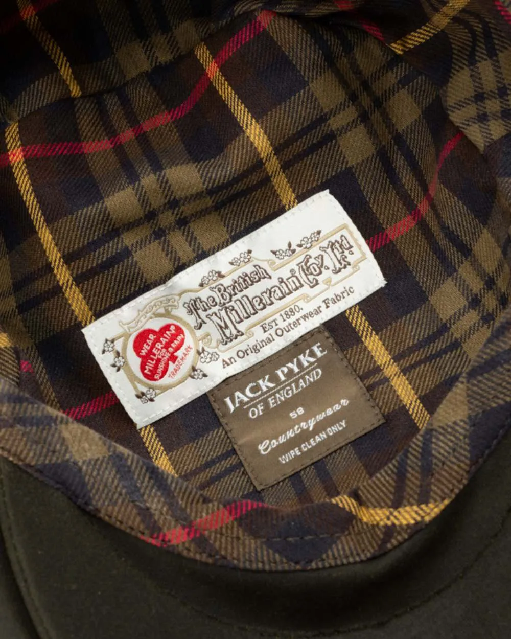 Jack Pyke Wax Flat Cap Men's Waxed Hats