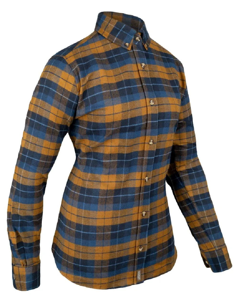 Jack Pyke Womens Bleasdale Heavy Flannel Shirt Cotton Farming Shirts
