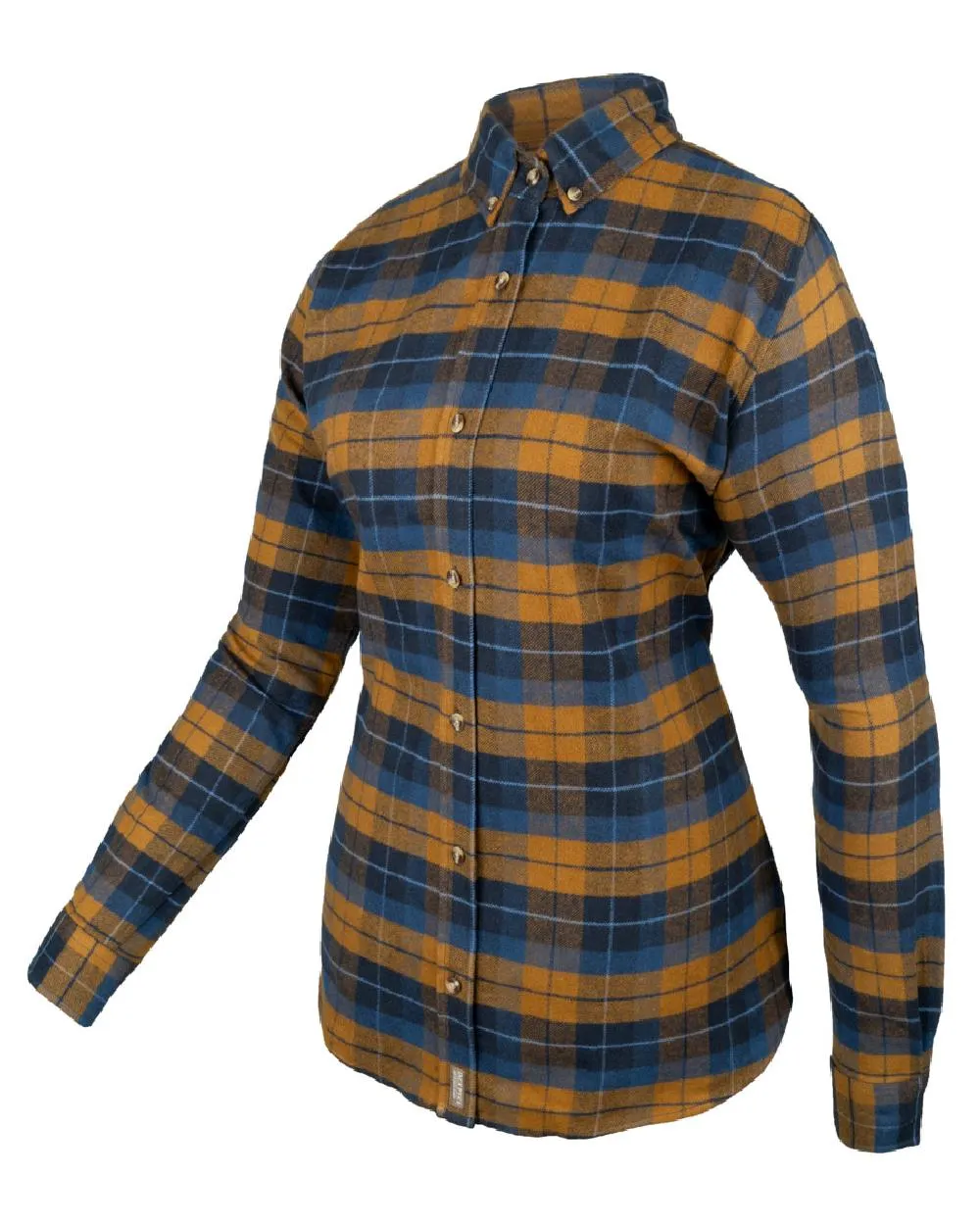 Jack Pyke Womens Bleasdale Heavy Flannel Shirt Cotton Farming Shirts